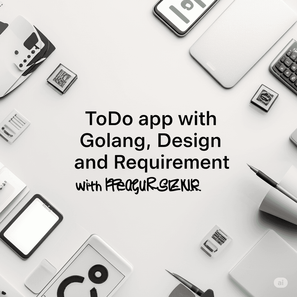 Learning By Doing Golang - ToDo App - 01
