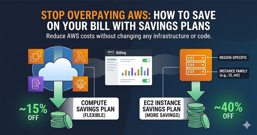 Stop Overpaying AWS: How to Save on Your Bill with Savings Plans